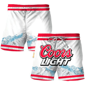 Coors Light Mountain Swim Trunks - VinoVogue.com