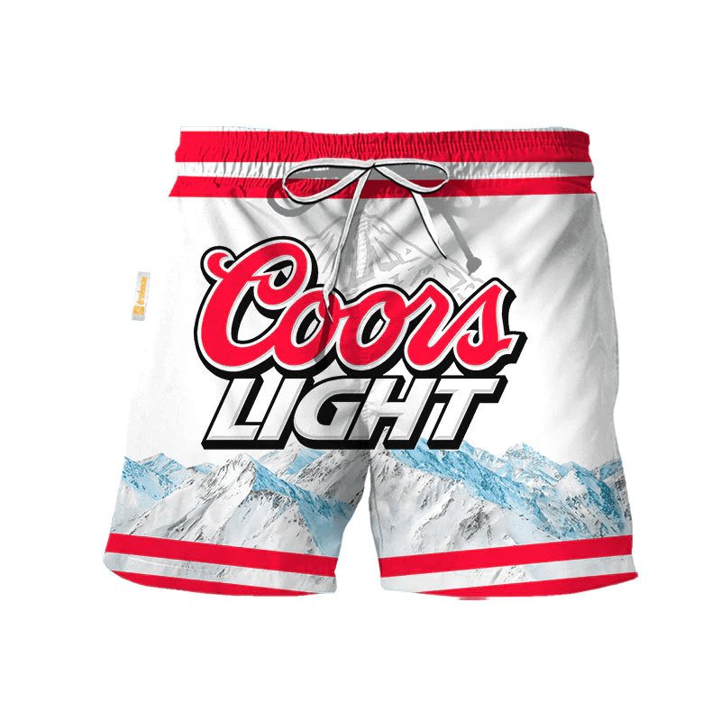 Coors Light Mountain Swim Trunks - VinoVogue.com