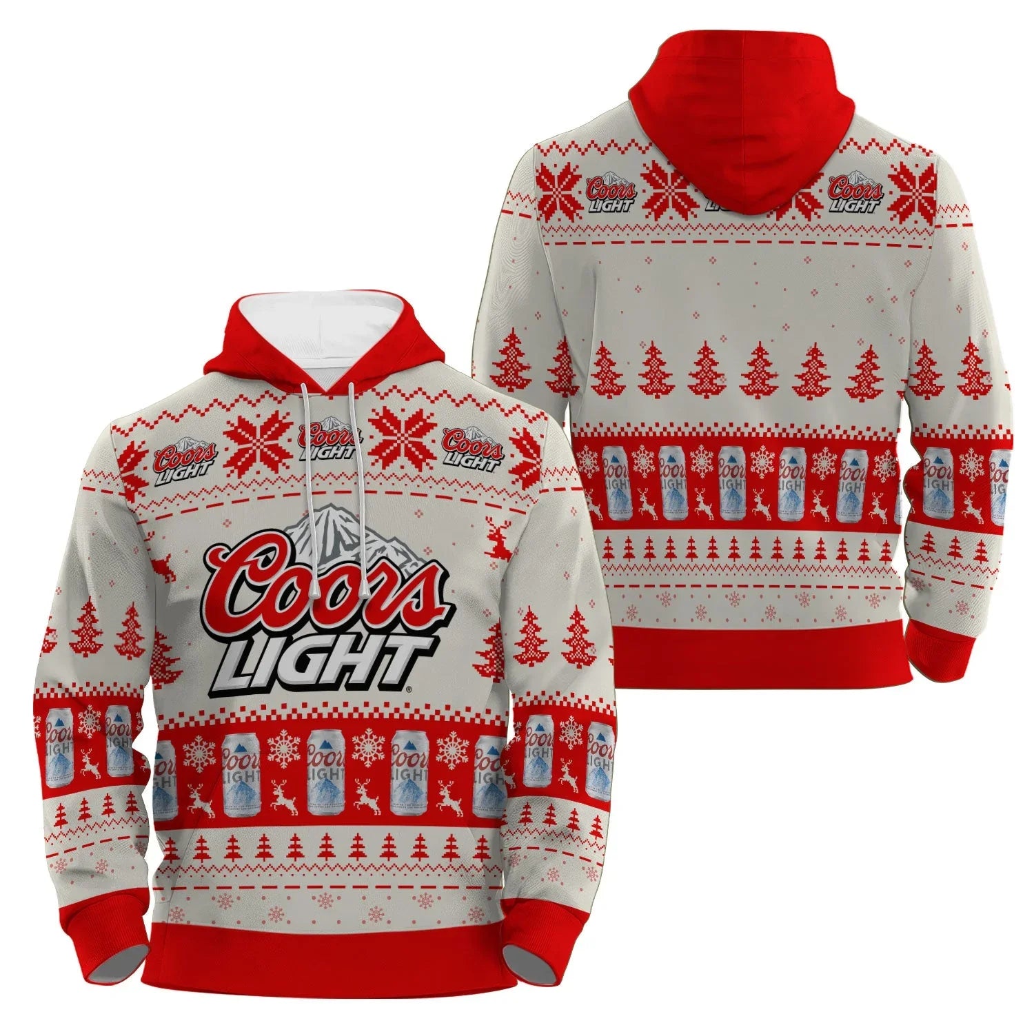 Coors Light Snowy Sips Pullover & Zip Hoodie