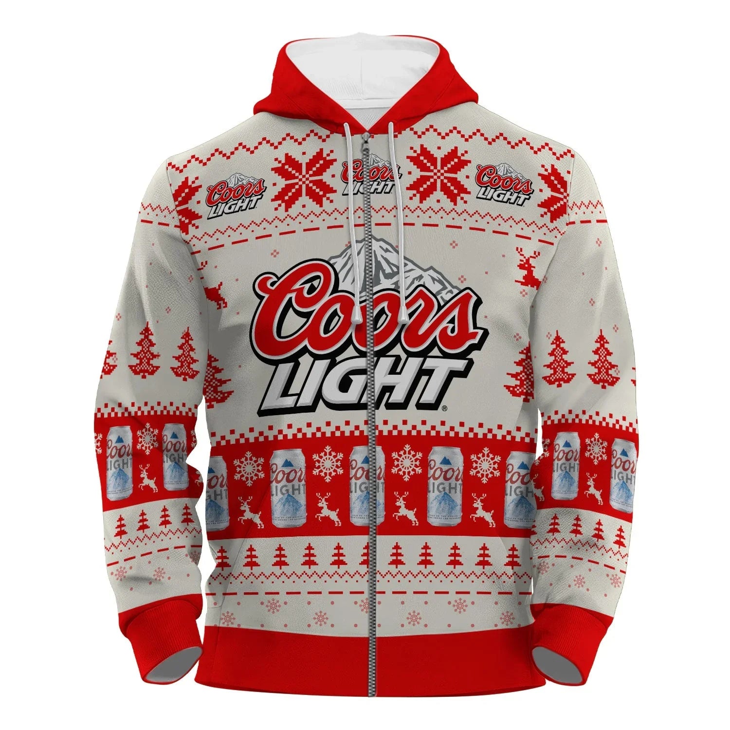 Coors Light Snowy Sips Pullover & Zip Hoodie