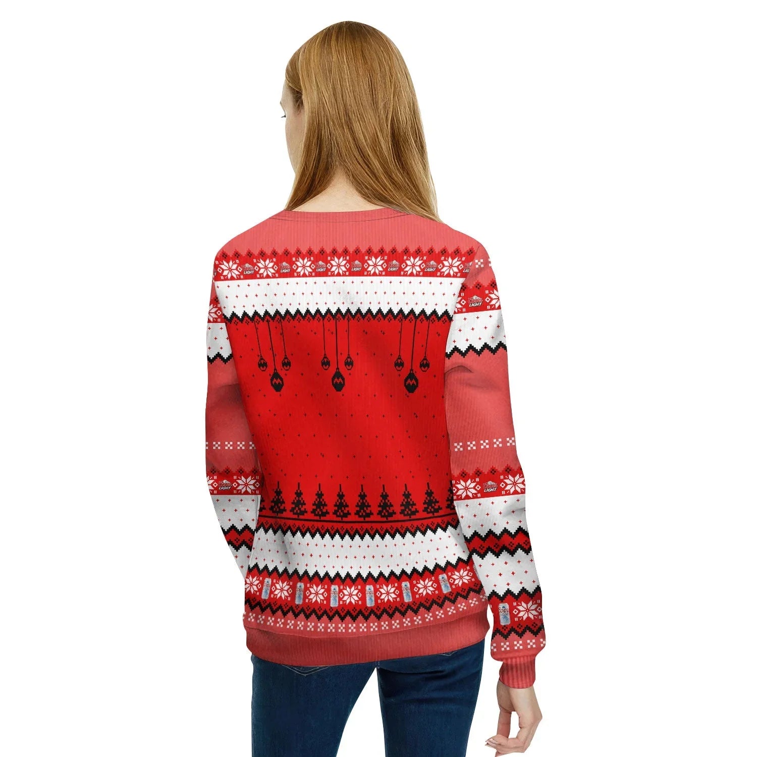Coors Light The Most Wonderful Time Ugly Sweater