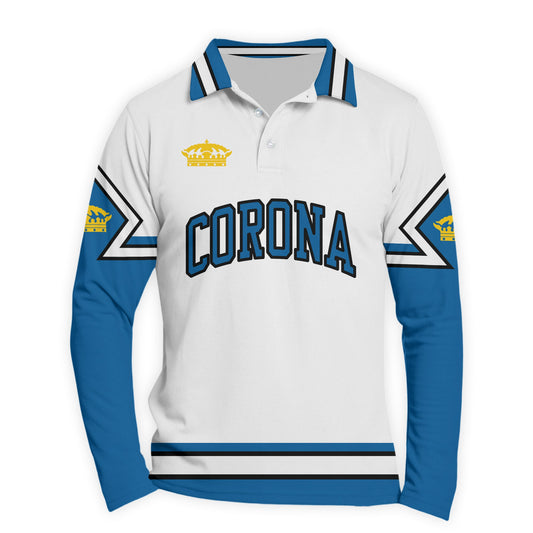  Corona Extra Fieldcore Golf Long Sleeve Polo Shirt
