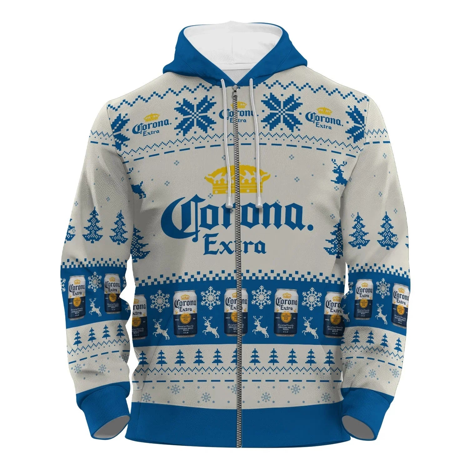 Corona Extra Snowy Sips Pullover & Zip Hoodie