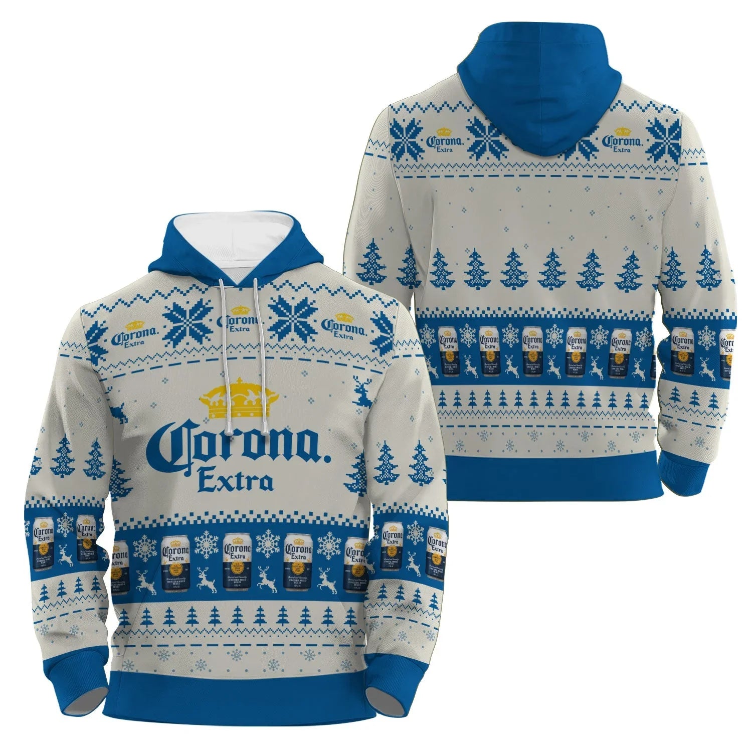Corona Extra Snowy Sips Pullover & Zip Hoodie