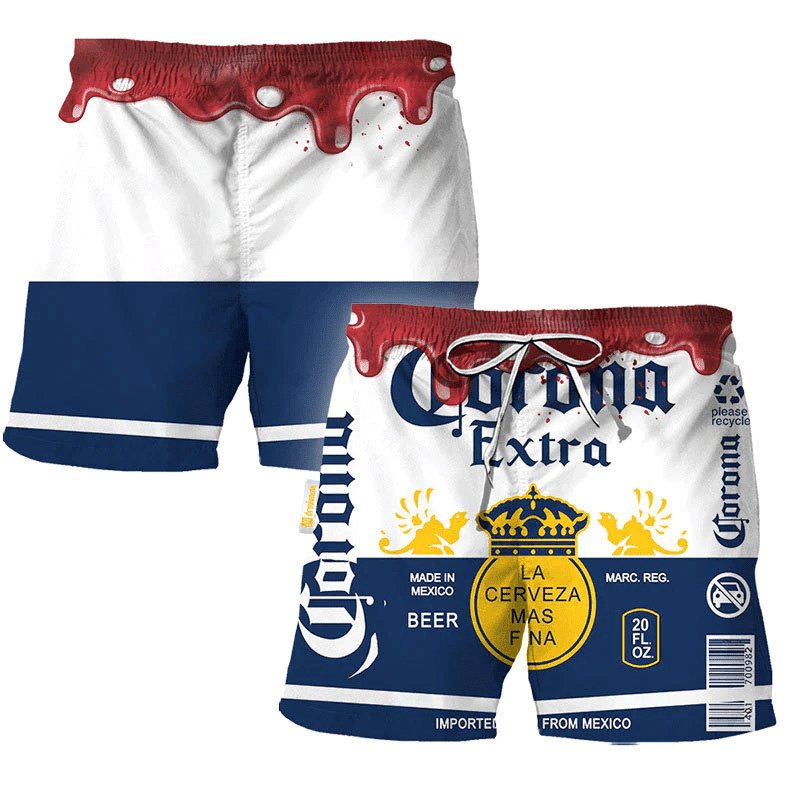 Corona Extra Special Style Swim Trunks - VinoVogue.com