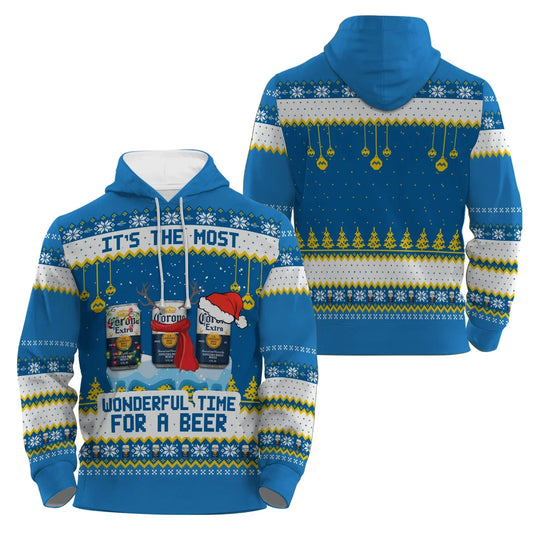 Corona Extra The Most Wonderful Time Pullover & Zip Hoodie