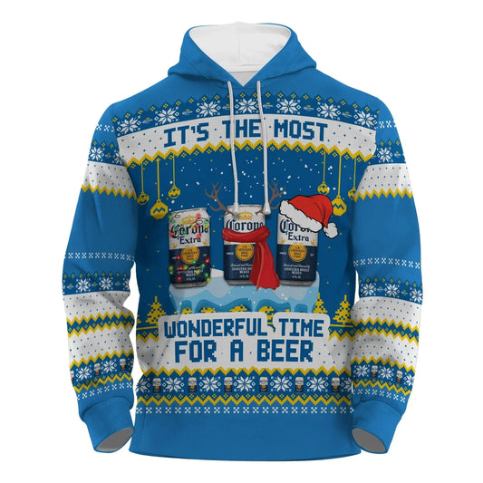 Corona Extra The Most Wonderful Time Pullover & Zip Hoodie