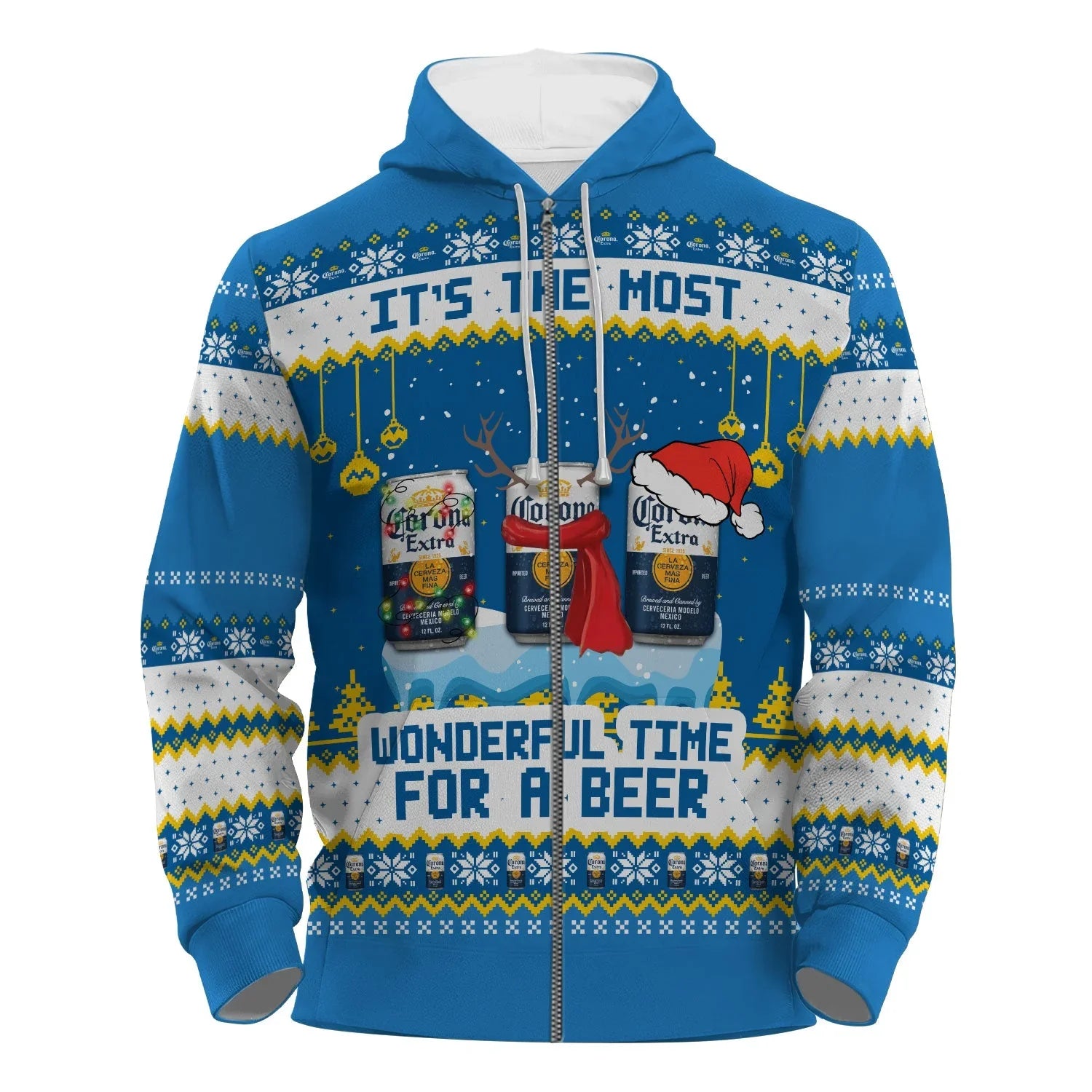 Corona Extra The Most Wonderful Time Pullover & Zip Hoodie