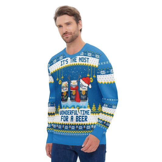 Corona Extra The Most Wonderful Time Ugly Sweater