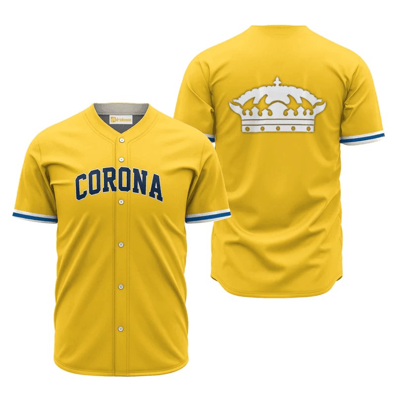 Corona Extra Yellow Basic Jersey Shirt - VinoVogue.com