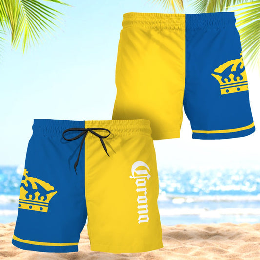 Corona Extra Basic Colorful Swim Trunks - VinoVogue.com