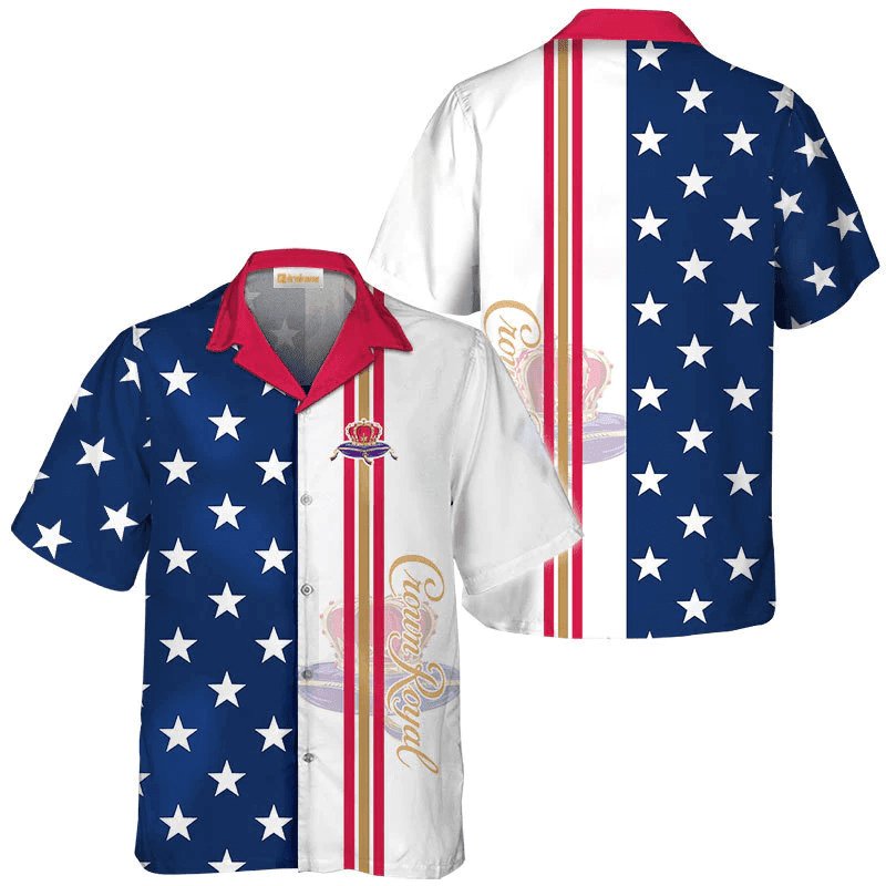 Crown Royal Fourth Of July Hawaiian Shirt - VinoVogue.com