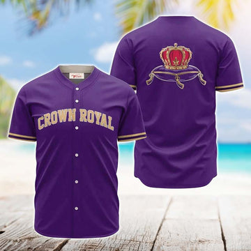 Crown Royal Purple Basic Jersey Shirt - VinoVogue.com