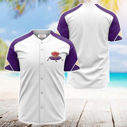 Crown Royal White And Purple Jersey Shirt - VinoVogue.com