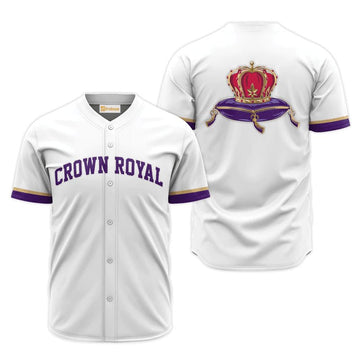 Crown Royal White Jersey Shirt - VinoVogue.com