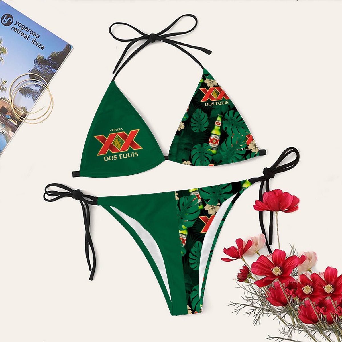 Dos Equis Triangle Beach Bikini - VinoVogue.com