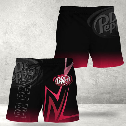 Dr Pepper Esport Style Swim Trunks - VinoVogue.com