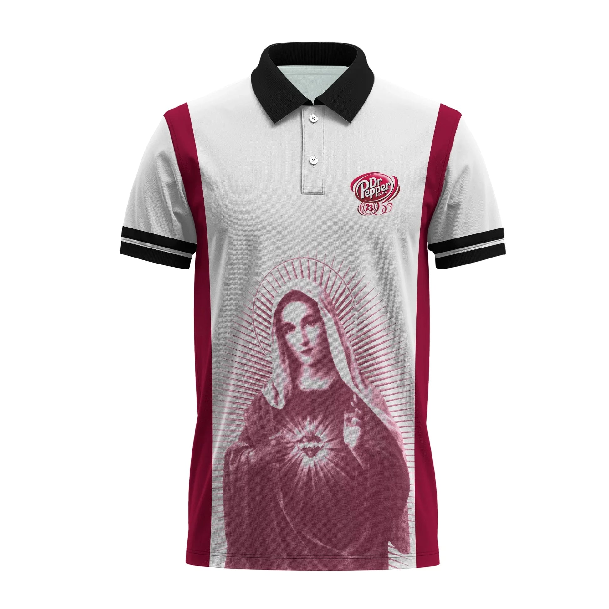 Dr Pepper Sacred Maria Polo Shirt