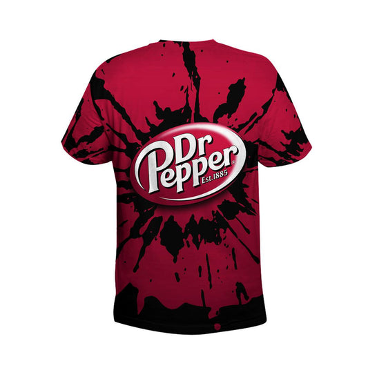 Dr Pepper Tie Dye T-Shirt