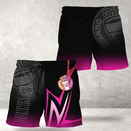 Dunkin' Donuts Esport Style Swim Trunks - VinoVogue.com