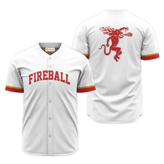 Fireball White Jersey Shirt - VinoVogue.com