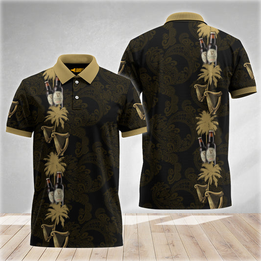 Tropical Guinness Is With You Polo Shirt