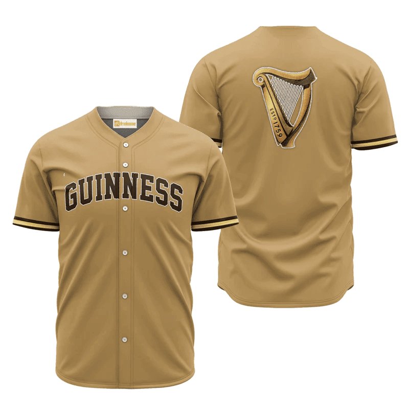 Guinness Gold Basic Jersey Shirt - VinoVogue.com