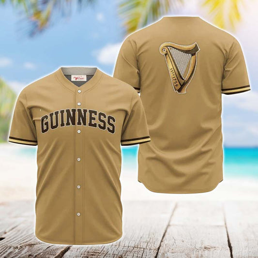 Guinness Gold Basic Jersey Shirt - VinoVogue.com