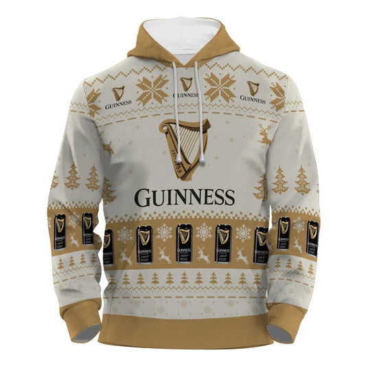 Guinness Snowy Sips Pullover & Zip Hoodie