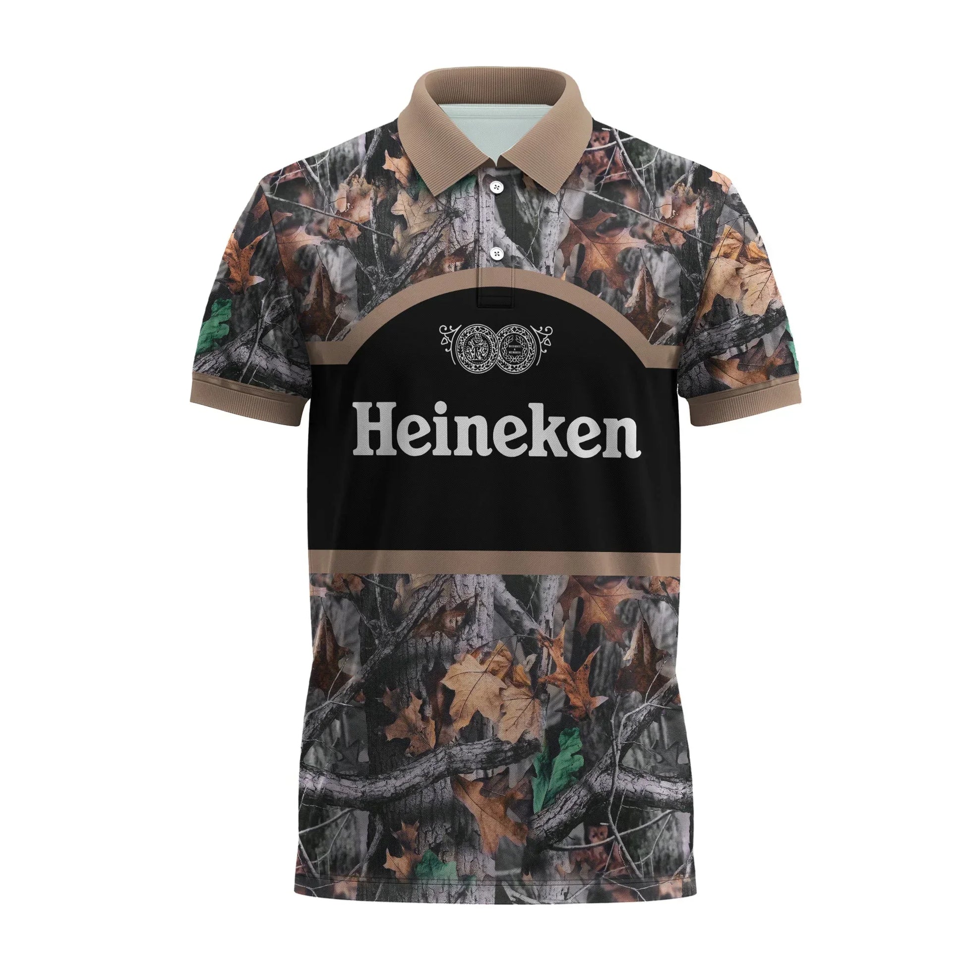 Heineken Camouflage Polo Shirt