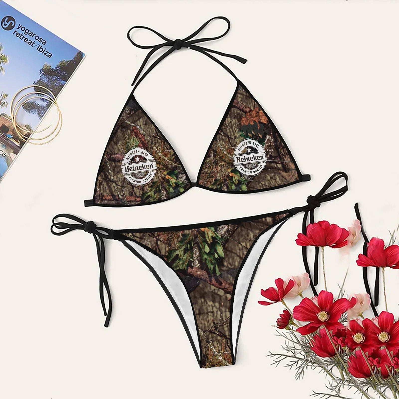 Heineken Earth Siren Triangle Beach Bikini - VinoVogue.com