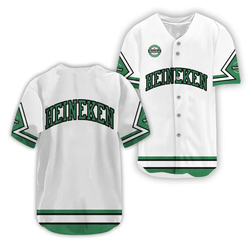 Heineken Fieldcore Baseball Jersey - VinoVogue.com