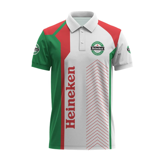 Heineken Modern Motorsport Polo Shirt