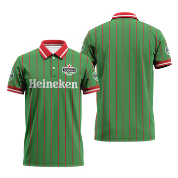 Heineken Pinstripe Classic Polo Shirt