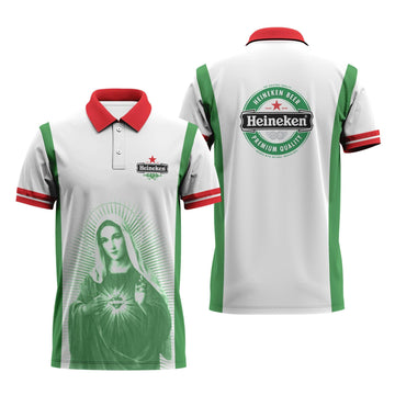 Heineken Sacred Maria Polo Shirt