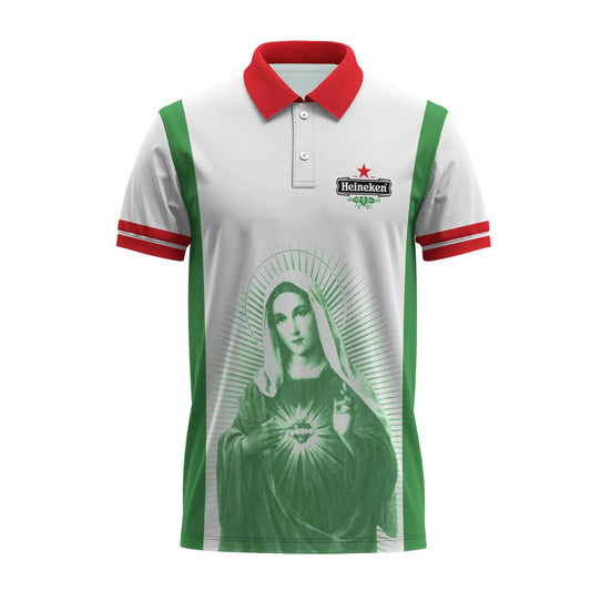 Heineken Sacred Maria Polo Shirt