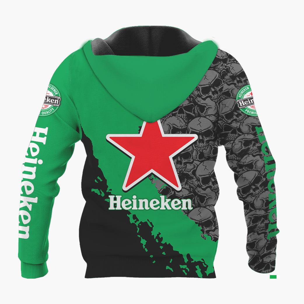 Heineken Skulls Hoodie