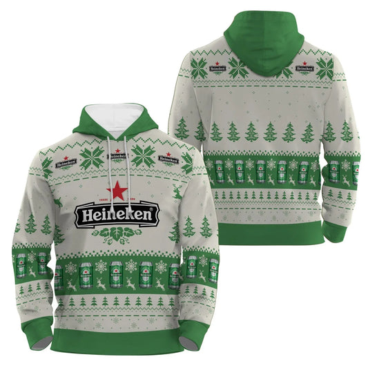 Heineken Snowy Sips Pullover & Zip Hoodie