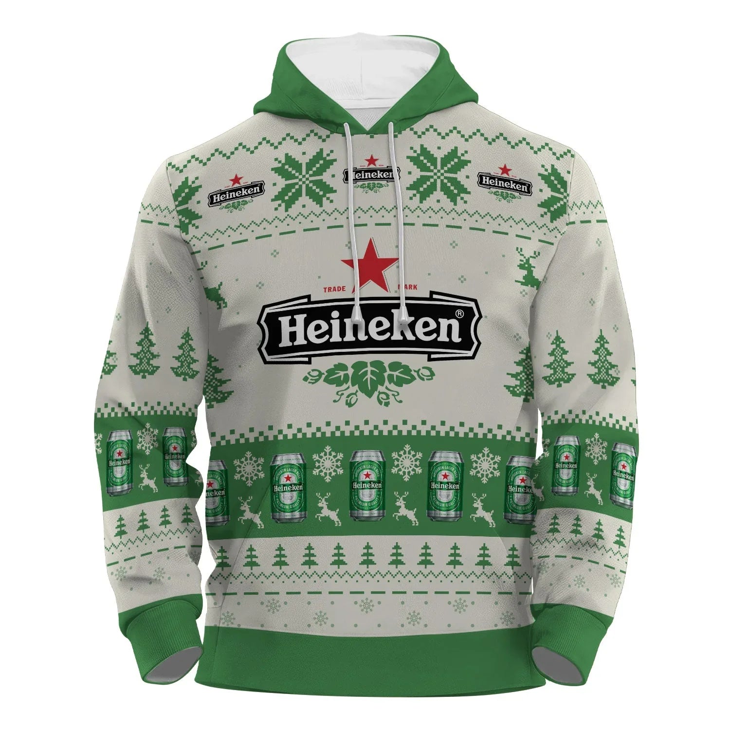 Heineken Snowy Sips Pullover & Zip Hoodie