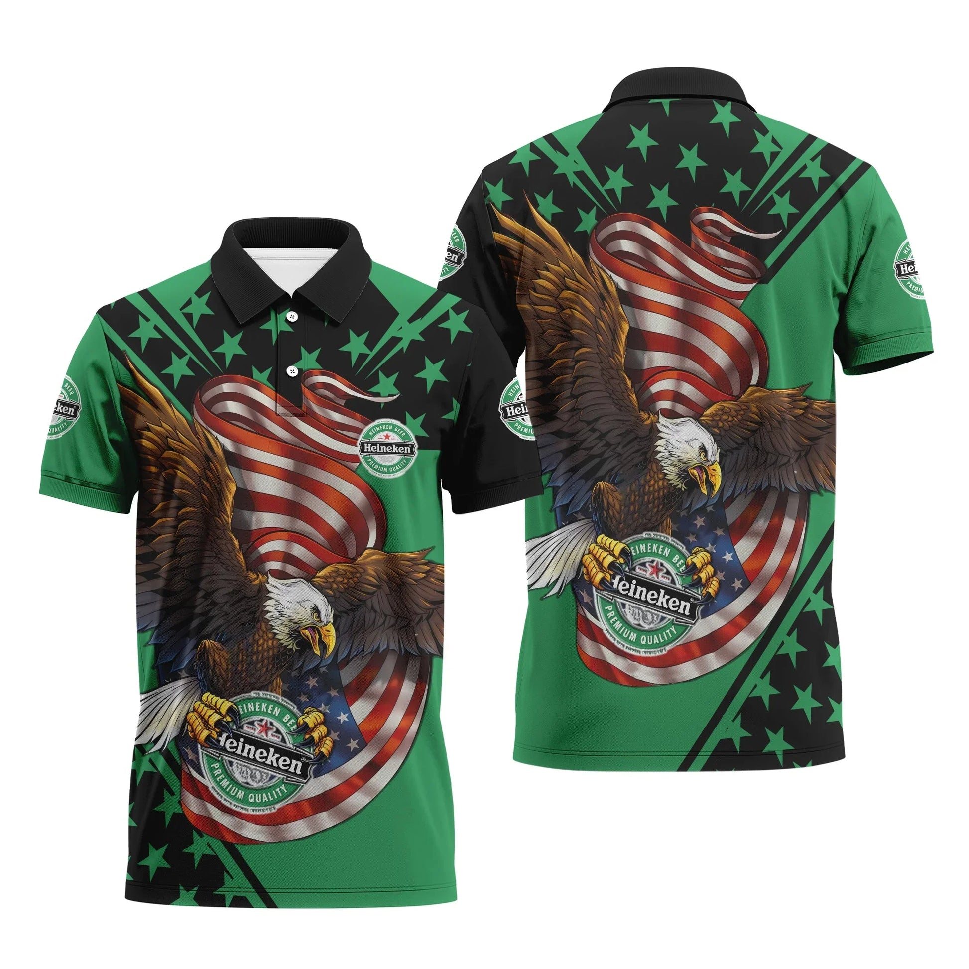 Heineken USA Iron Wings Legion Polo Shirt