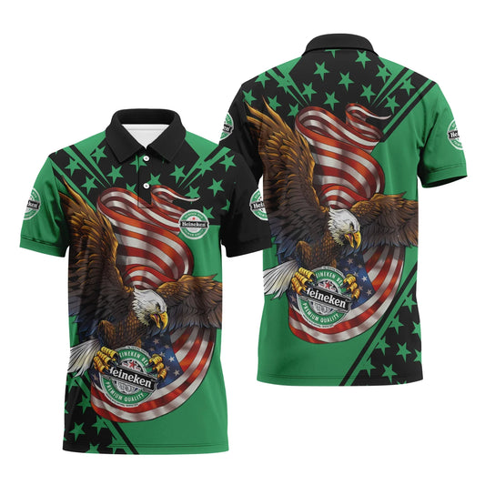 Heineken USA Iron Wings Legion Polo Shirt