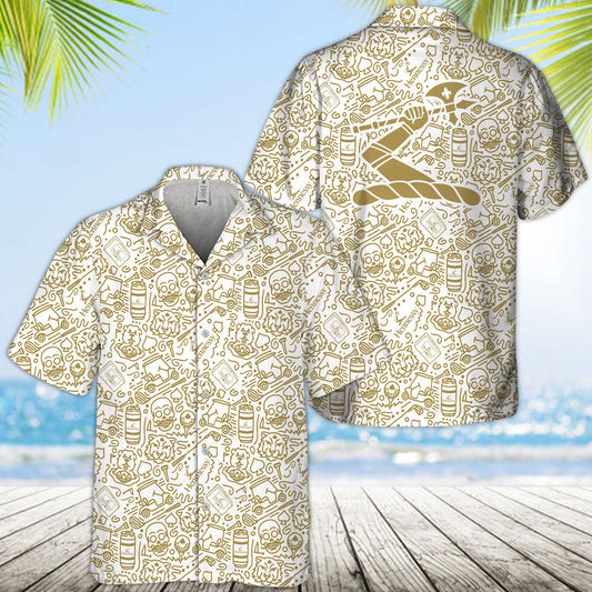 Hennessy Summer Doodle Art Hawaiian Shirt