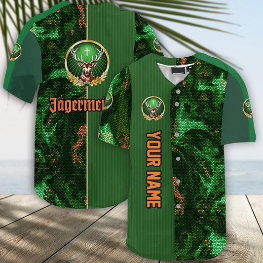 Personalized Jagermeiser Galaxy Mosaic Jersey Shirt - VinoVogue.com