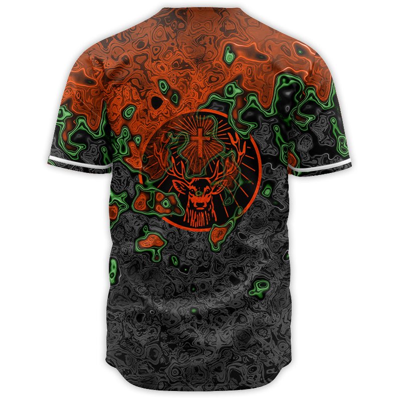 Holographic Colorful Jagermeiser Baseball Jersey - VinoVogue.com