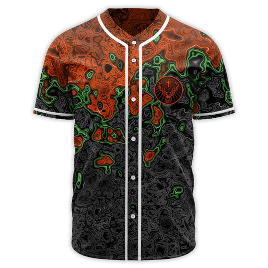 Holographic Colorful Jagermeiser Baseball Jersey - VinoVogue.com