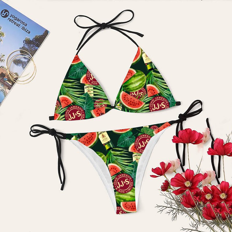 Jameson Watermelon Triangle Bikini - VinoVogue.com