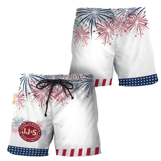 Jameson American Independence Day Swim Trunks - VinoVogue.com