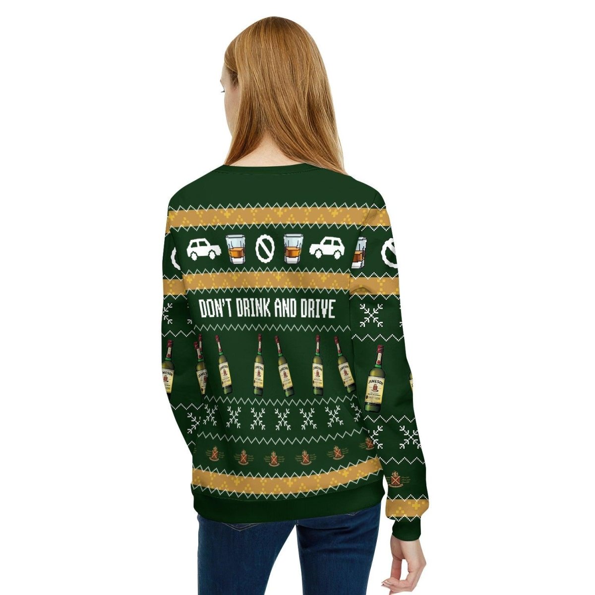 Jameson Don't Drink And Drive Ugly Sweater - VinoVogue.com