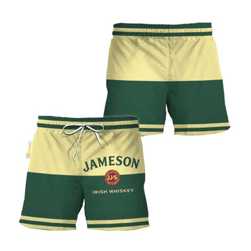 Jameson Green Basic Swim Trunks - VinoVogue.com