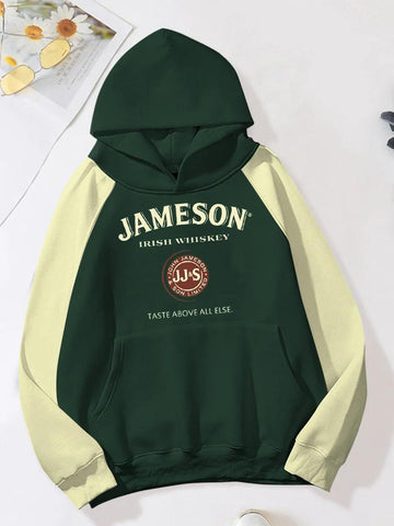 Jameson Irish Whiskey Taste About All Else Pine Green Hoodie